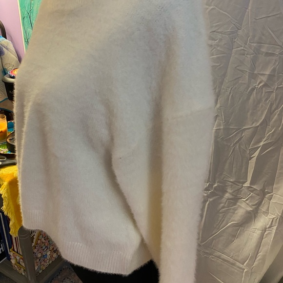 Divided Soft Cream Women's Sweater - Picture 2 of 10